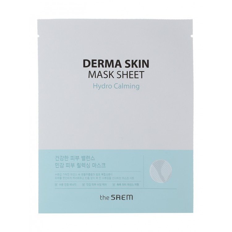 Маска тканевая The Saem Derma Skin Mask Sheet - Hydro Calming 8806164171899