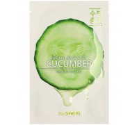 Маска на тканевой основе для лица с экстрактом огурца The Saem Natural Cucumber Mask Sheet 21мл