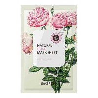 Маска на тканевой основе для лица N с экстрактом розы The Saem Natural Rose Mask Sheet 21мл