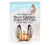 Маска тканевая Elizavecca Donkey Piggi Silky Creamy Donkey Steam Cream Mask с паровым кремом Pack 25 г