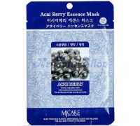 Маска тканевая для лица Ягоды асаи Mijin Acai Berry Essence Mask 23гр 8809220805981