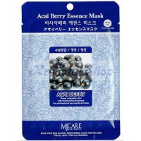 Маска тканевая для лица Ягоды асаи Mijin Acai Berry Essence Mask 23гр