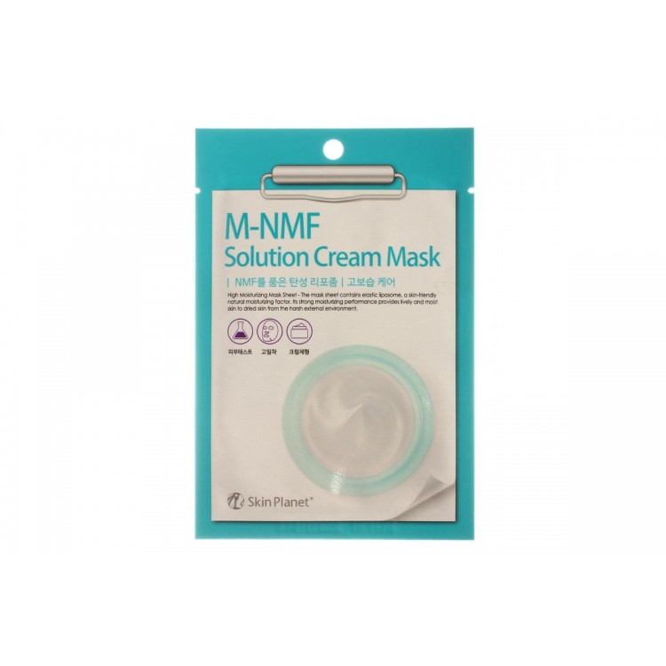 Маска тканевая для лица увлажняющая Mijin Skin Planet M-MNF solution CREAM MASK 30гр 8809220800832