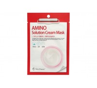 Маска тканевая для лица с аминокислотами Mijin Skin Planet AMINO solution CREAM MASK 30гр