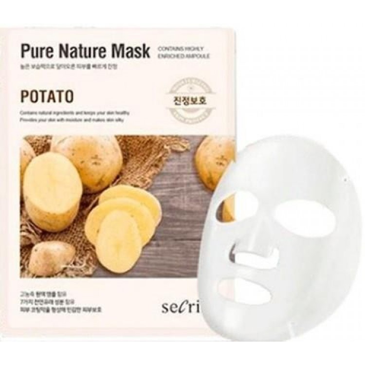 Маска для лица тканевая Anskin Secriss Pure Nature Mask Pack-Potato 25мл купить