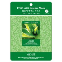 Маска тканевая для лица Алоэ Mijin Fresh Aloe Essence Mask 23гр