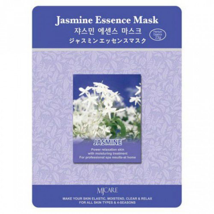 Маска тканевая для лица Жасмин Mijin Jasmine Essence Mask 23гр 8809220800504