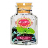 Маска тканевая c экстрактом черники Mijin Junico Blueberry Essence Mask 25гр