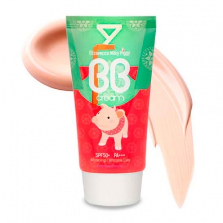 BB-крем для лица увлажняющий ELIZAVECCA Milky Piggy BB Cream SPF 50 / 50 мл купить